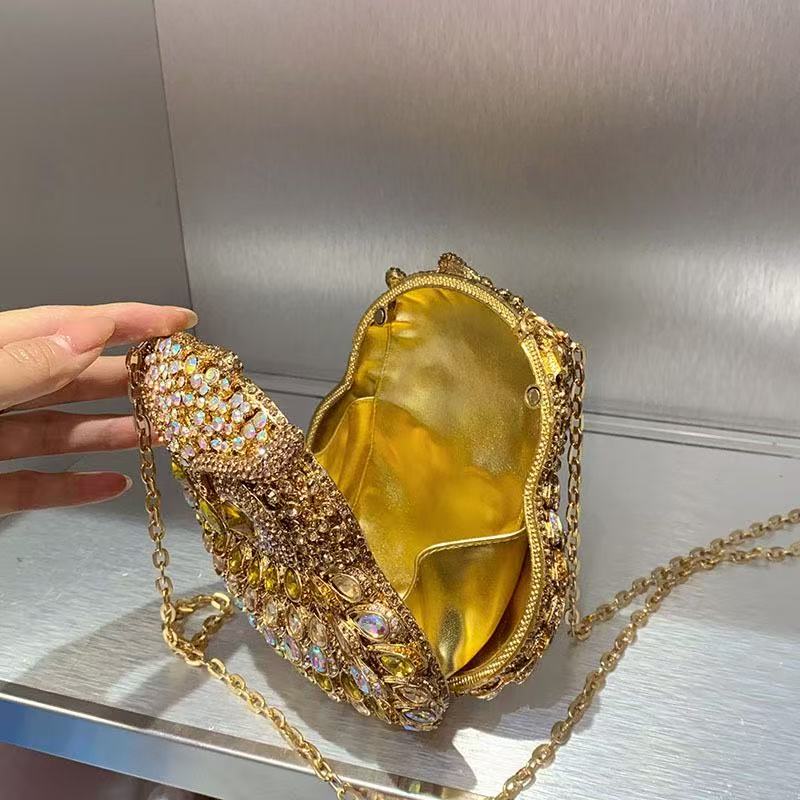 Golden Sparkling Owl